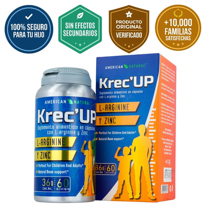KrecUp - Crecimiento y Fuerza Capilar Natural - Imagen 2